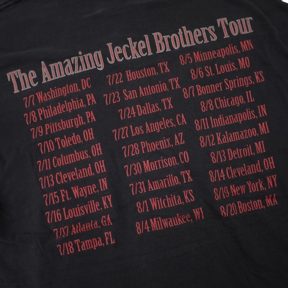 Vintage Insane Clown Posse "The Amazing Jeckel Brothers" Tour Shirt - Picture 11 of 11